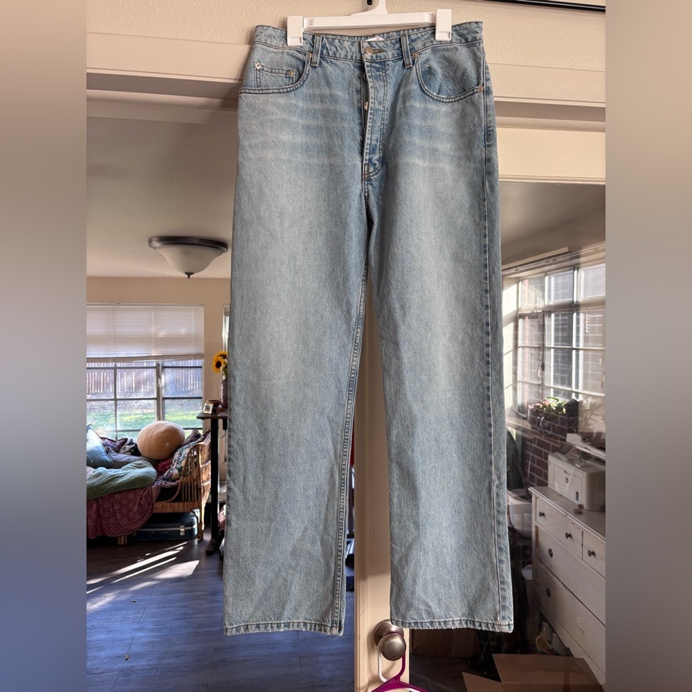 NWT Women's Size 30 SABLYN Straight Leg Jeans Light Wash